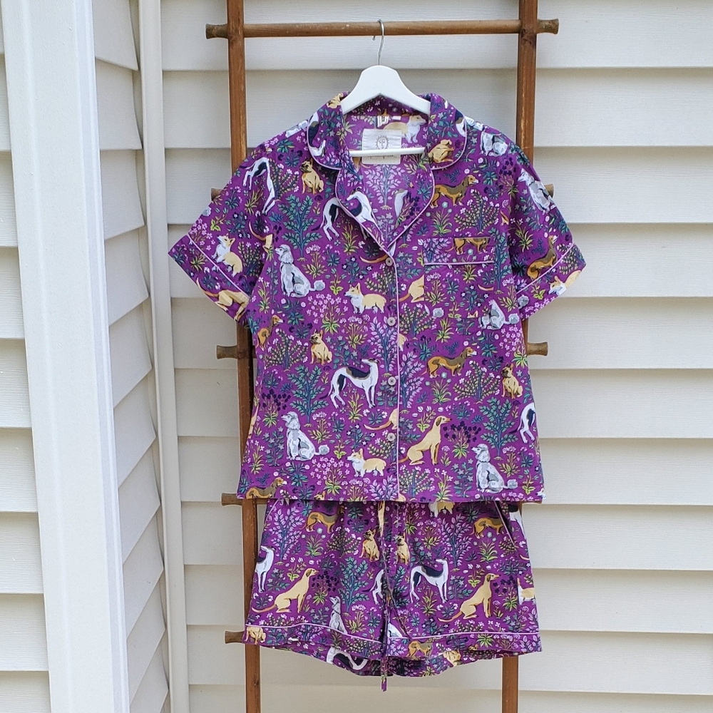 Printfresh Must Love Dogs Short Sleep Pajama Set - Picture 3 of 11